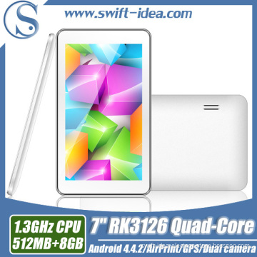 7 Inch Rk3126 Quad Core Android 4.4.2 Tablet with GPS (PRI725S)
